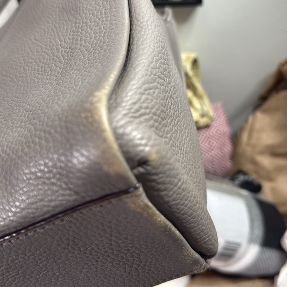 Kate Spade Project Gray Leather Tote Bag - Picture 11 of 13